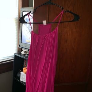 Pink old navy tank top